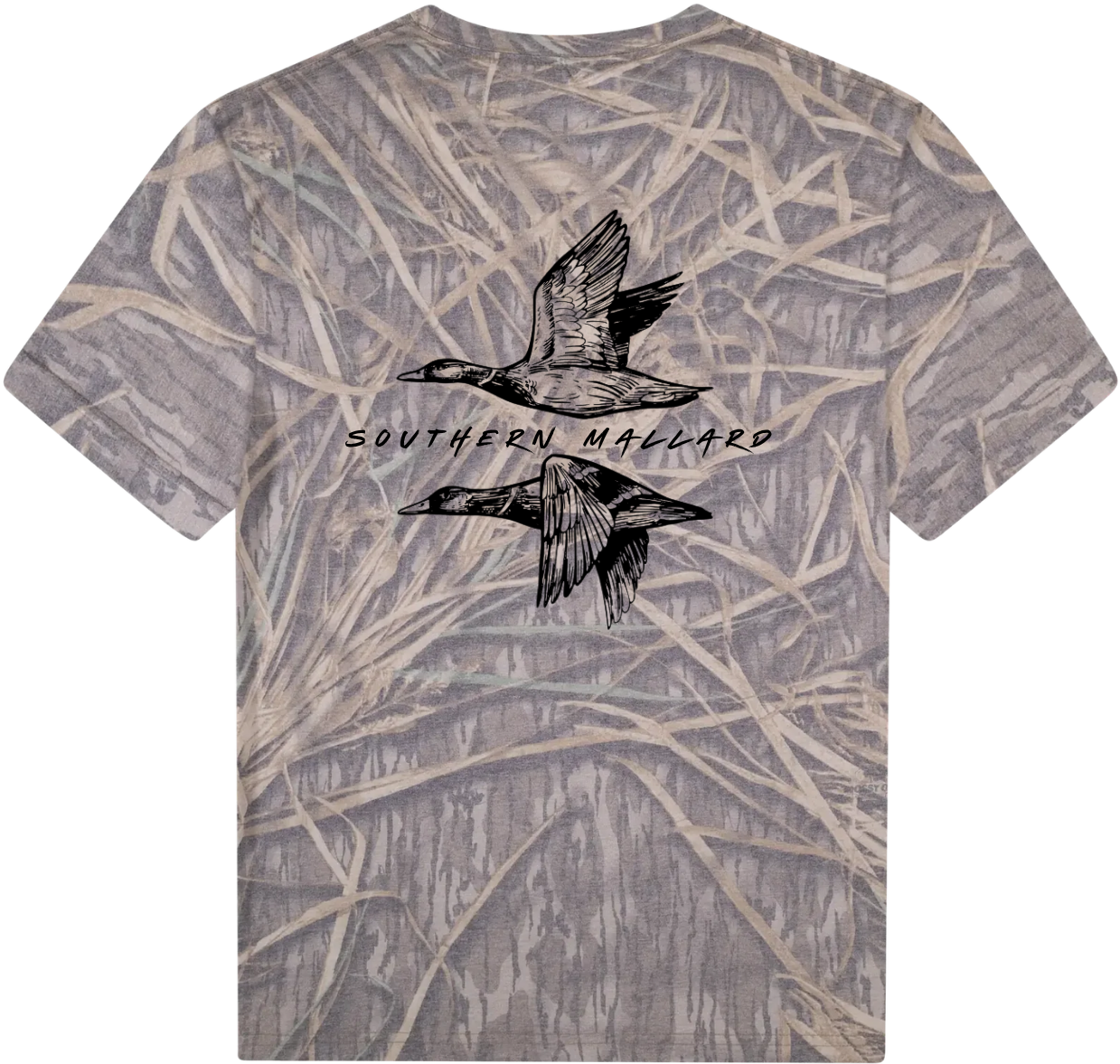 Southern Mallard Logo | Mossy Oak® Shadow Grass Camo (Washed Out Series)
